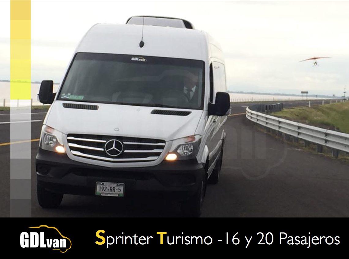 Renta de Sprinter para Viajes en Guadalajara
