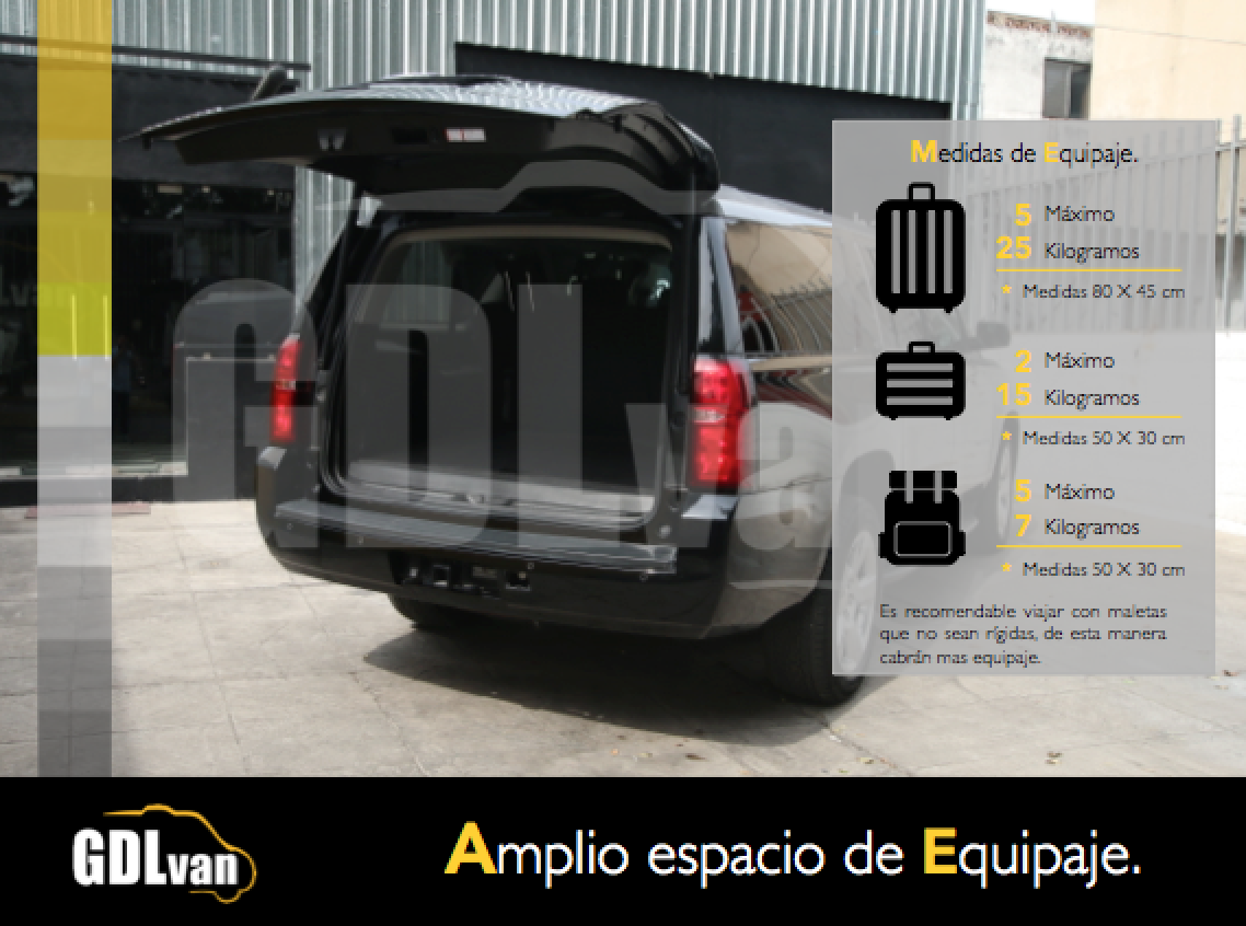 Renta de Suburban con chofer en guadalajara GDLvan Renta de